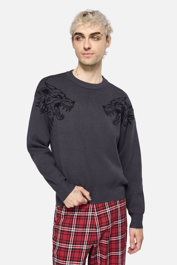 Black Friday - Wolfy Knit - grey