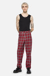 Black Friday - Louve Tartan Pant - red
