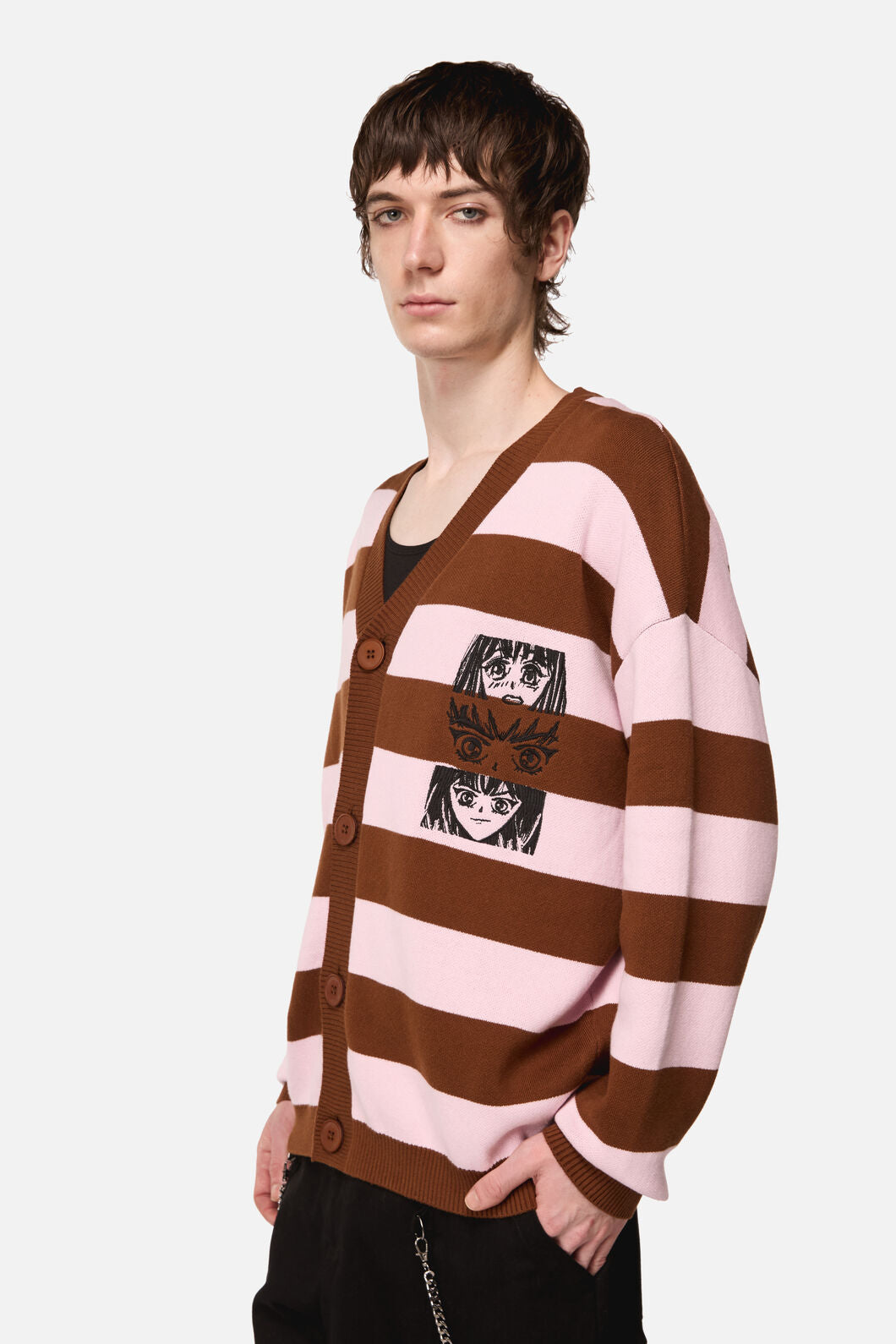 Black Friday - Increasing Silence Cardi - pink-brown
