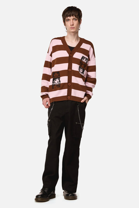 Black Friday - Increasing Silence Cardi - pink-brown
