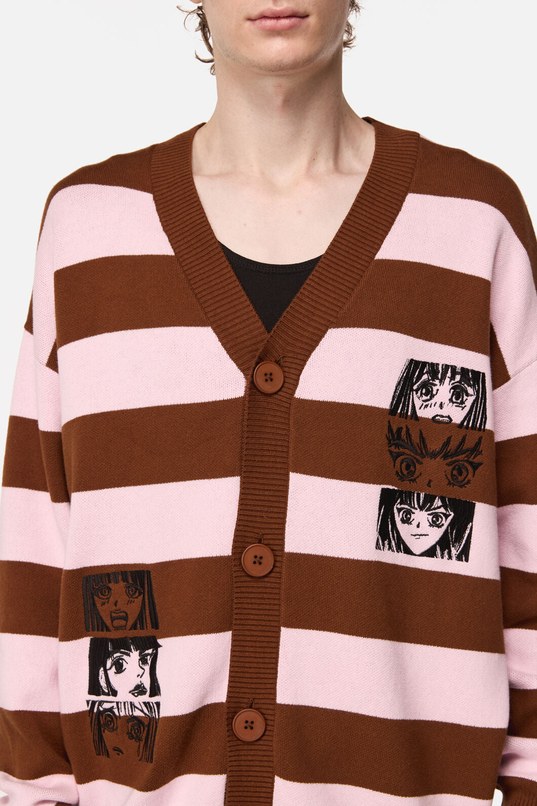 Black Friday - Increasing Silence Cardi - pink-brown