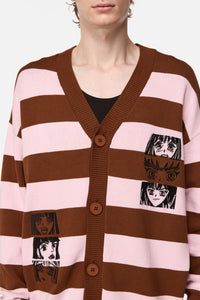 Black Friday - Increasing Silence Cardi - pink-brown