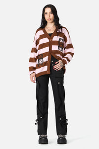 Black Friday - Increasing Silence Cardi - pink-brown