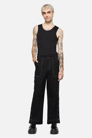 Black Friday - Wingspan Goth Pant - black