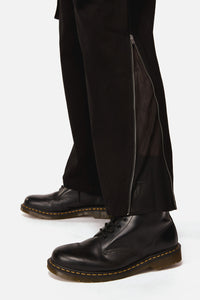 Black Friday - Your Grace Goth Zip Pant - black