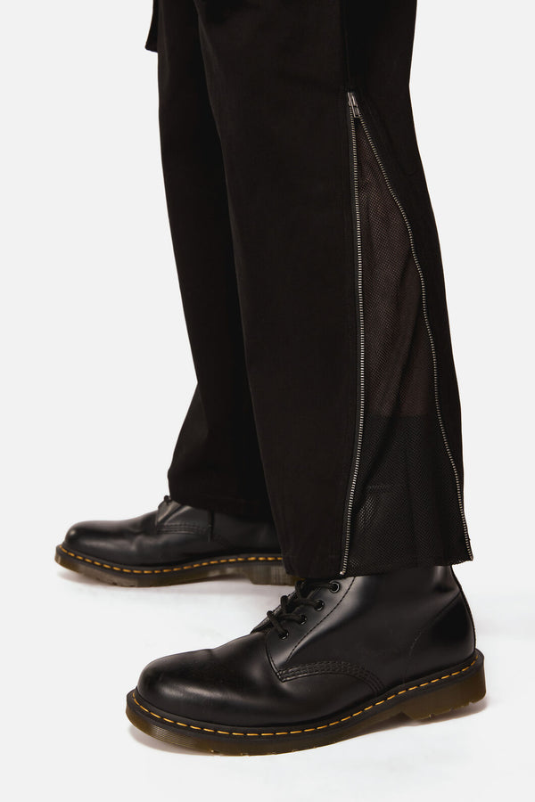 Black Friday - Your Grace Goth Zip Pant - black
