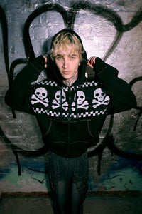 Black Friday - Bonez Goth Hoodie - black
