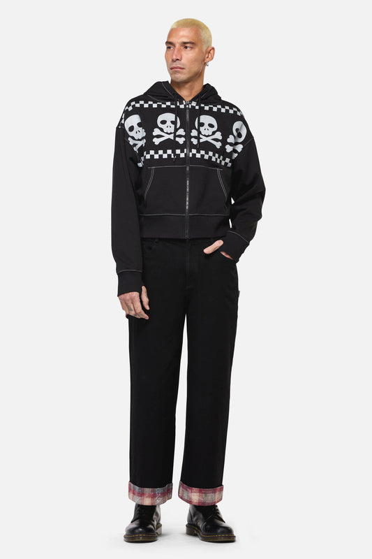 Black Friday - Bonez Goth Hoodie - black
