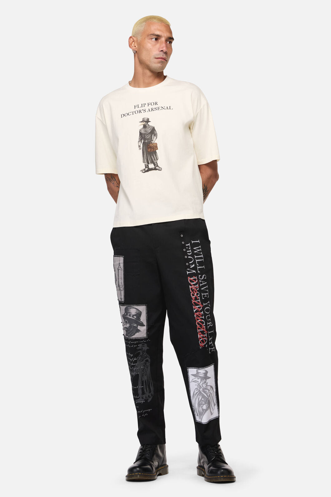 Black Friday - Plague Doctors Arsenal Tee - cream