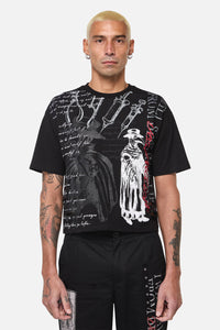 Black Friday - Plague Doctor Distressed Tee - black