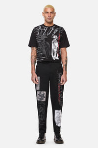 Black Friday - Plague Doctor Distressed Tee - black