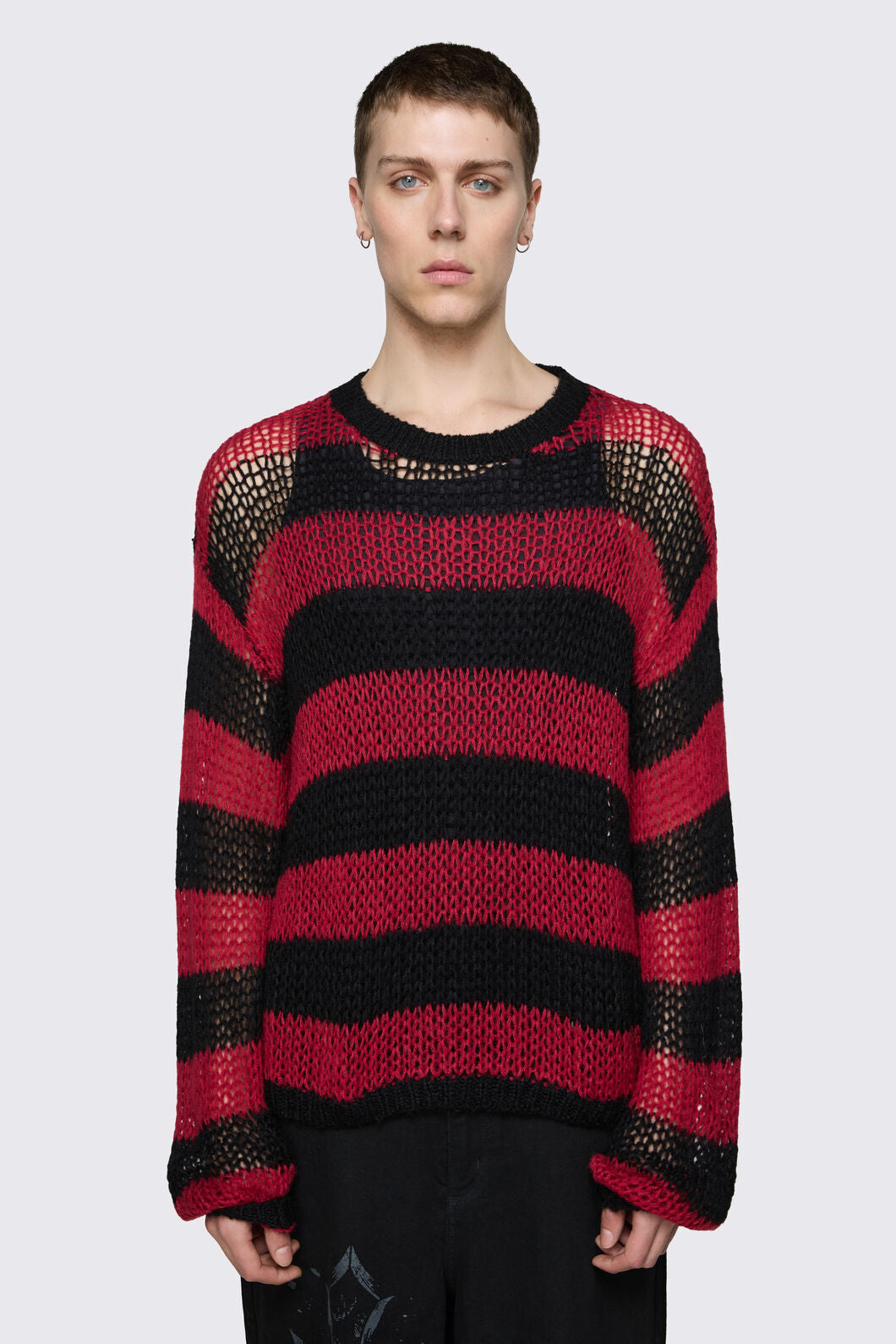 Black Friday - Beasts Knit Jumper - red-black