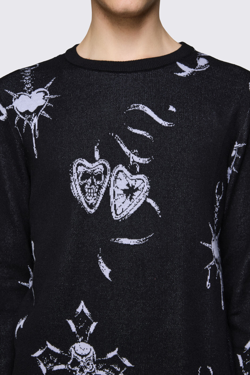 Black Friday - Trad Emo Knit - black
