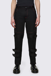 Black Friday - Trad Emo Belt Pants - black