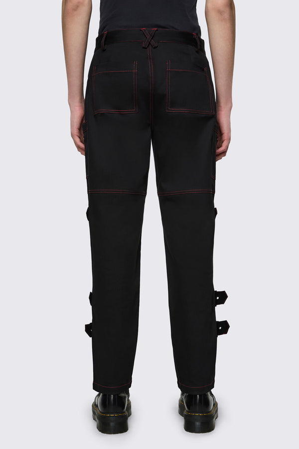 Black Friday - Trad Emo Belt Pants - black