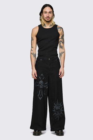 Black Friday - Trad Emo Jeans - black