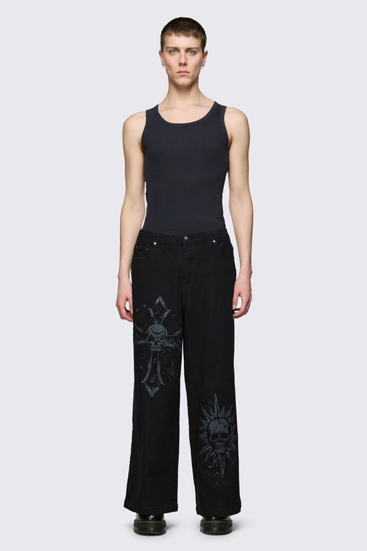 Black Friday - Trad Emo Jeans - black