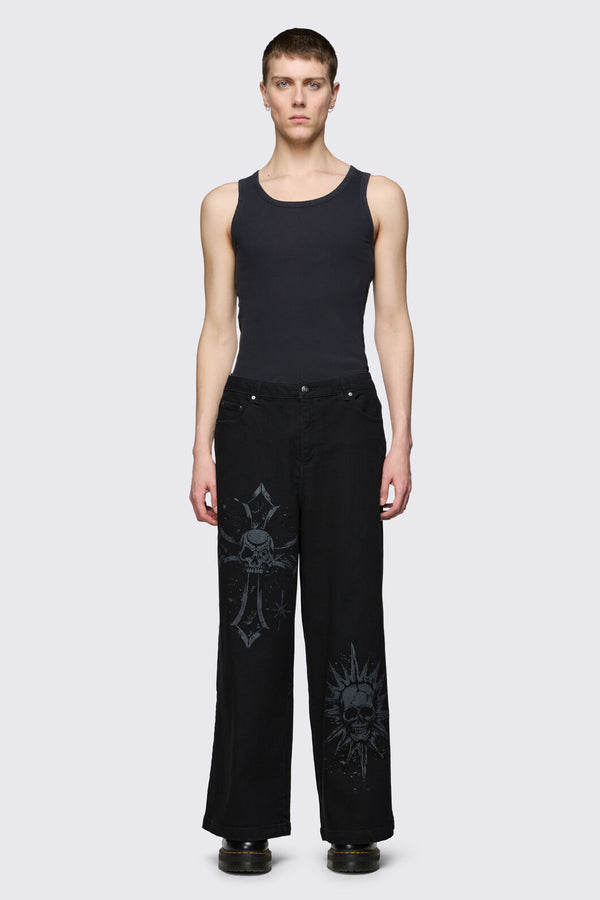 Black Friday - Trad Emo Jeans - black