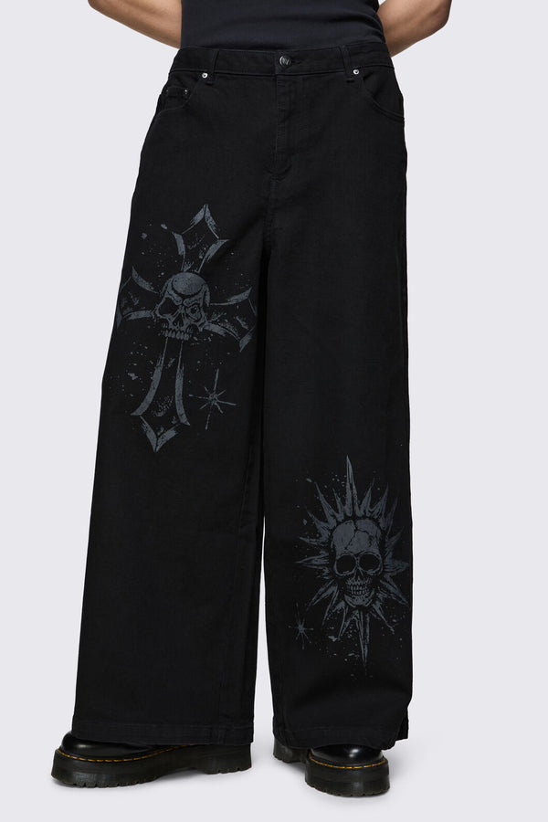 Black Friday - Trad Emo Jeans - black
