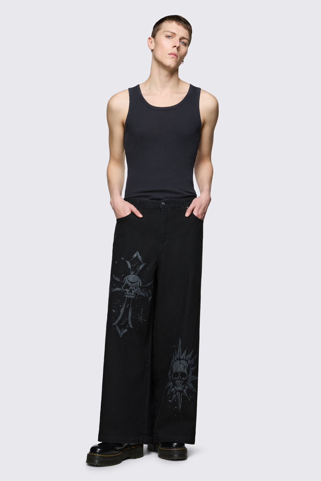 Black Friday - Trad Emo Jeans - black