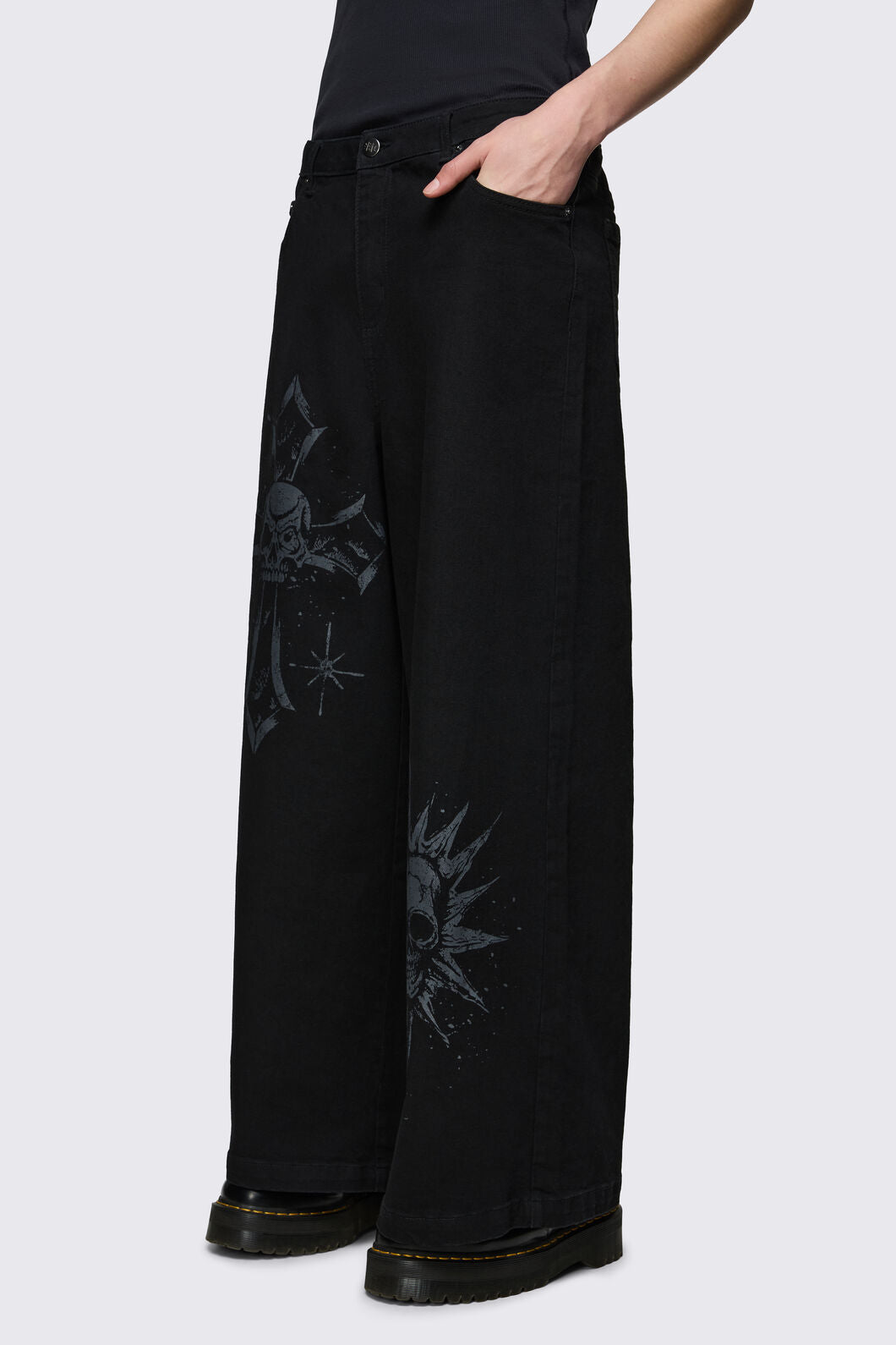 Black Friday - Trad Emo Jeans - black