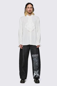 Black Friday - Fealty Bib Shirt - cream