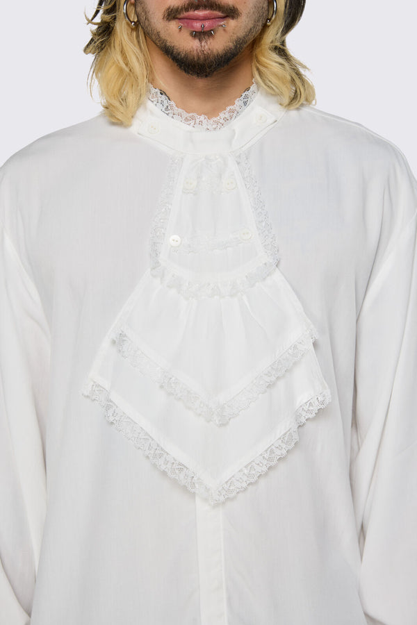 Black Friday - Fealty Bib Shirt - cream
