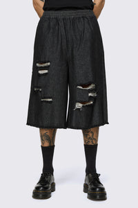 Black Friday - Hot Issue Denim Jorts - black