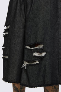 Black Friday - Hot Issue Denim Jorts - black