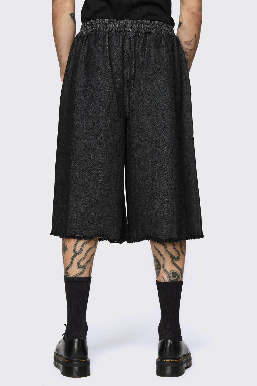 Black Friday - Hot Issue Denim Jorts - black