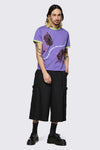 Black Friday - Dont Push My Buttons Tee - purple