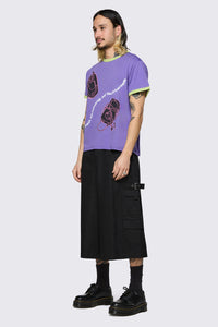 Black Friday - Dont Push My Buttons Tee - purple
