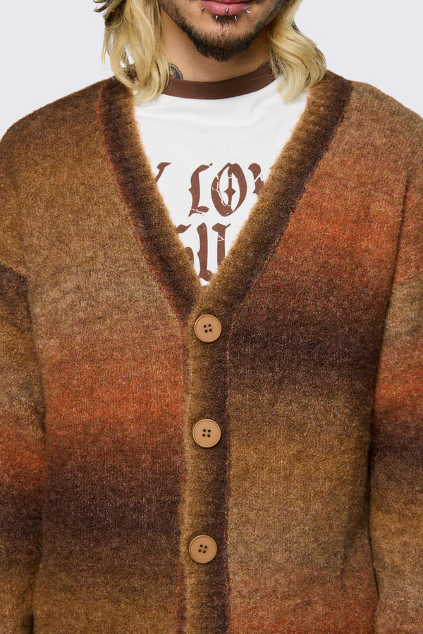 Black Friday - Behind The Blinds Gradient Cardi - multi