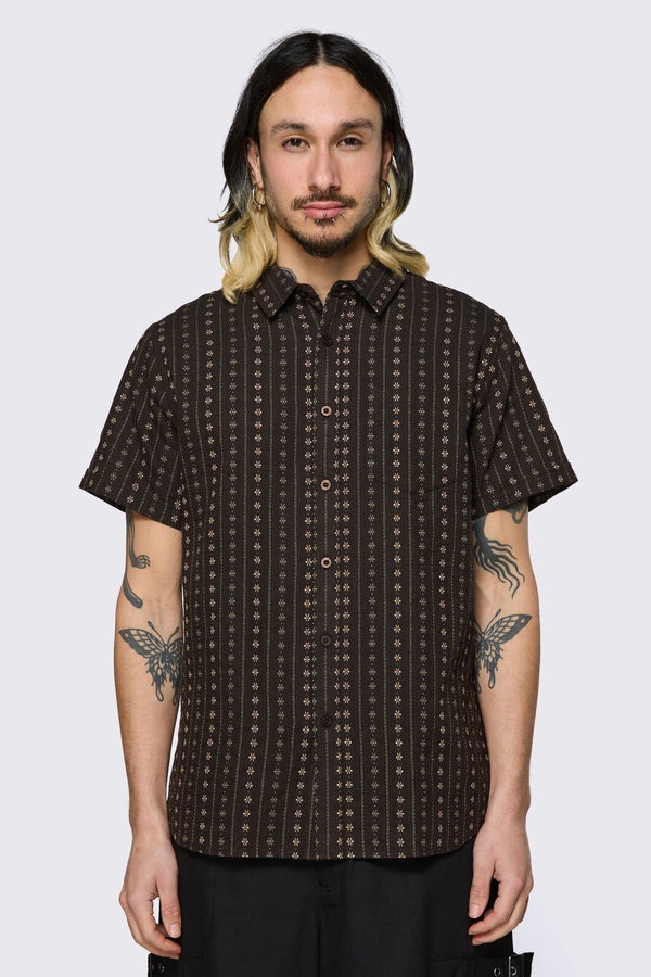 Black Friday - Low Whisper Shirt - brown