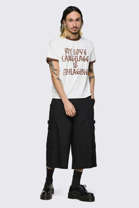 Black Friday - Love Language Tee - white