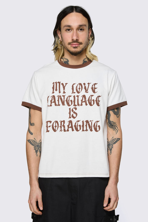 Black Friday - Love Language Tee - white