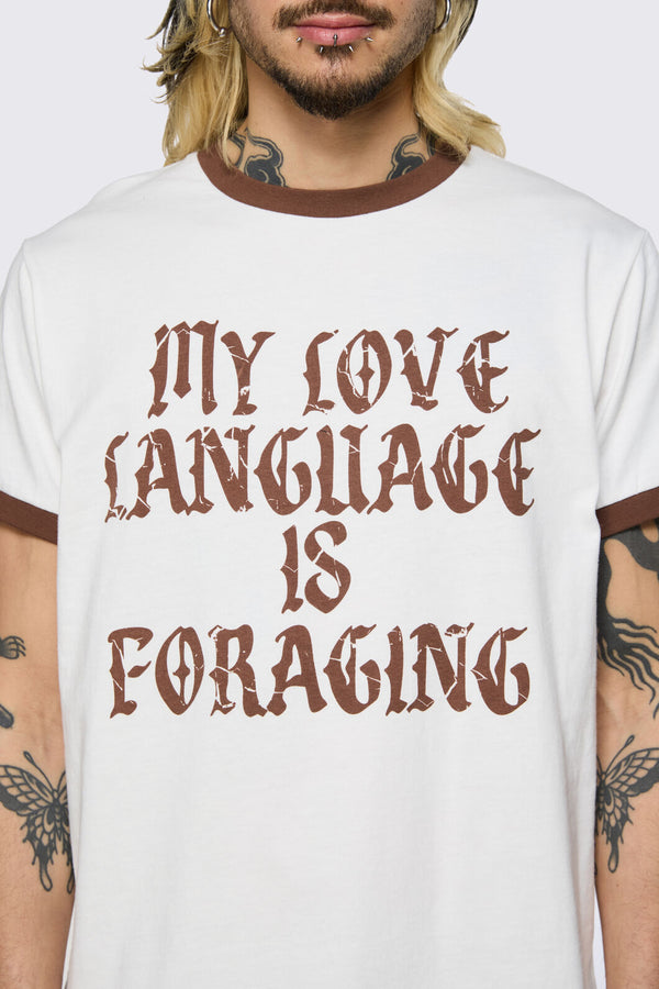 Black Friday - Love Language Tee - white