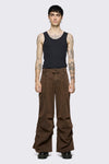 Black Friday - Behind The Blinds Baggy Cargo - brown