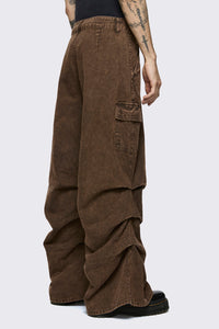 Black Friday - Behind The Blinds Baggy Cargo - brown