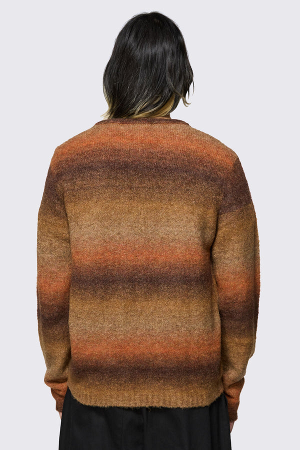 Black Friday - Low Whisper Gradient Knit - brown
