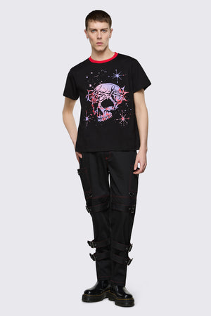 Black Friday - Trad Emo Heart Graphic T-Shirt - black
