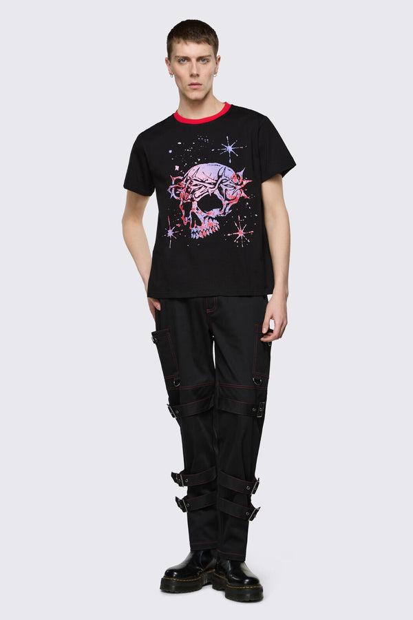 Black Friday - Trad Emo Heart Graphic T-Shirt - black
