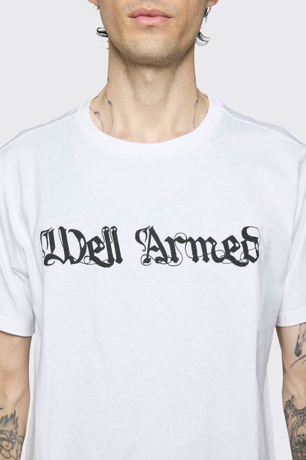 Black Friday - Well Armed Tee - white