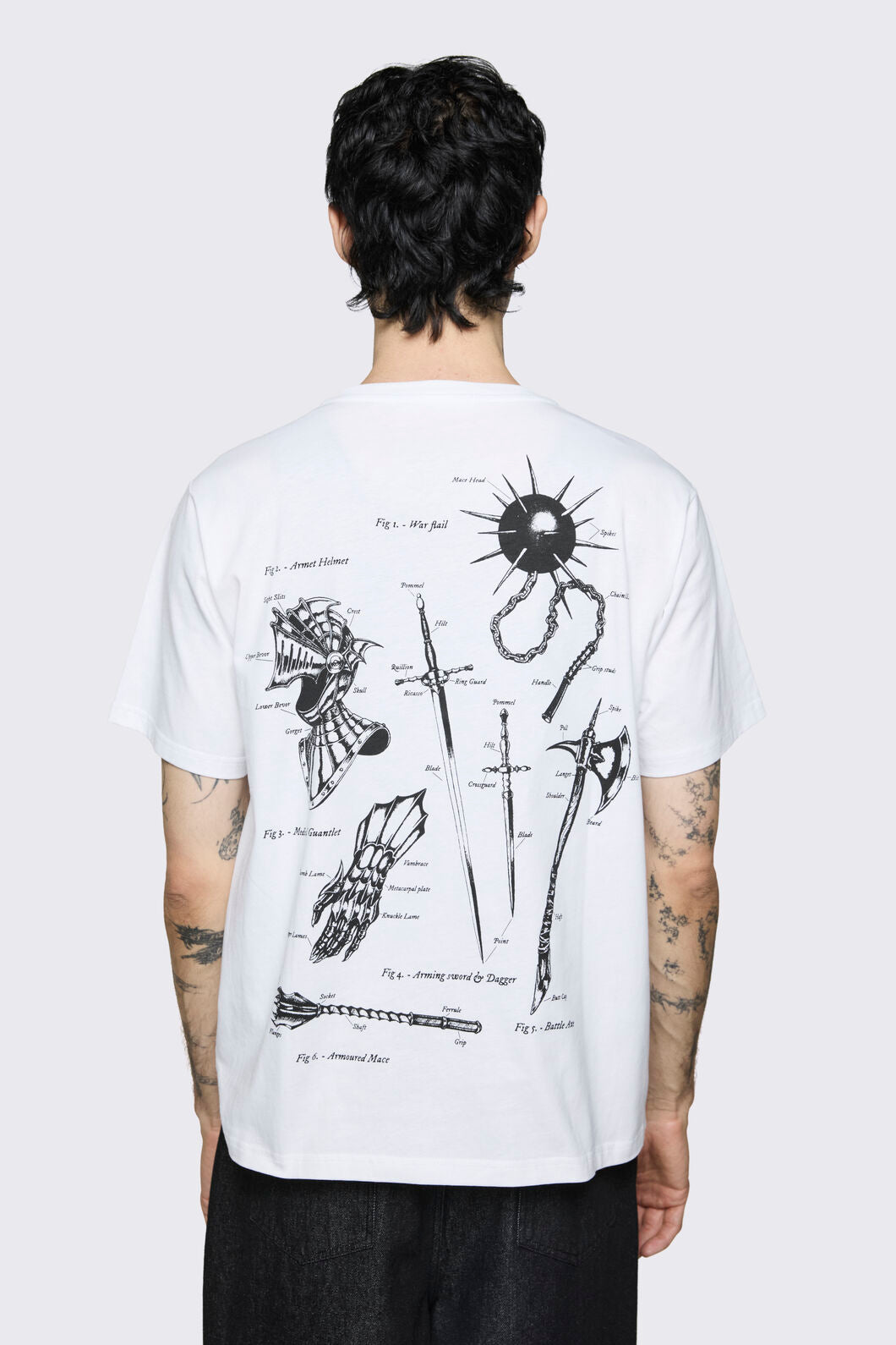 Black Friday - Well Armed Tee - white