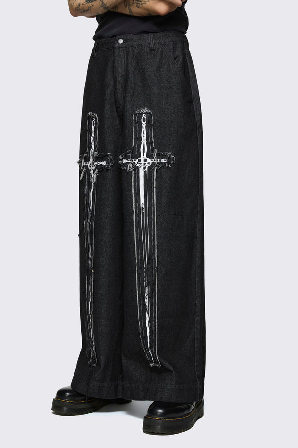 Black Friday - Lance Distressed Jeans - black