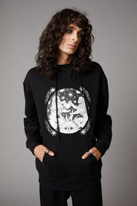 Black Friday - Astro Goth Hoodie - black