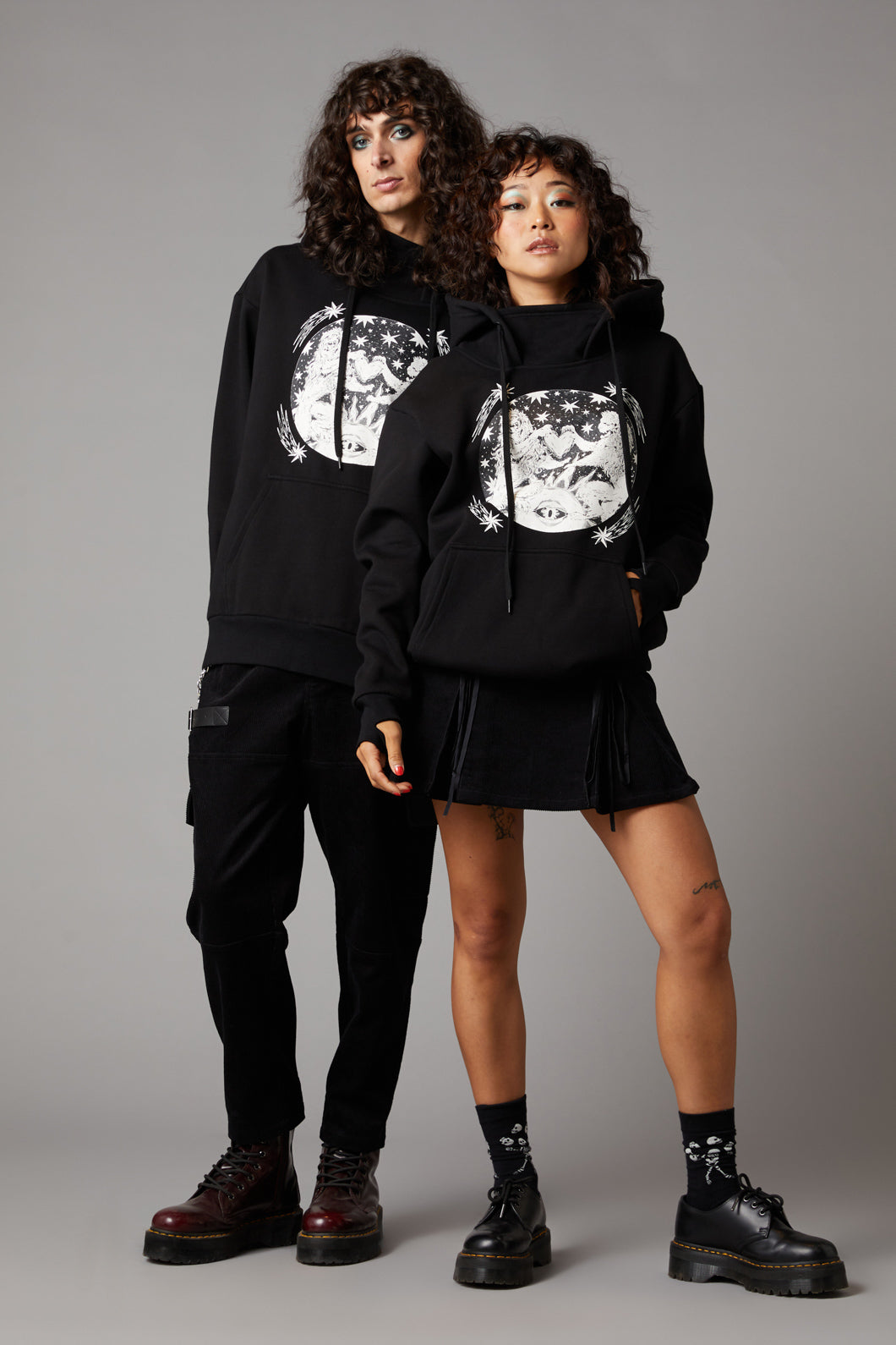 Black Friday - Astro Goth Hoodie - black