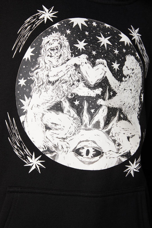 Black Friday - Astro Goth Hoodie - black