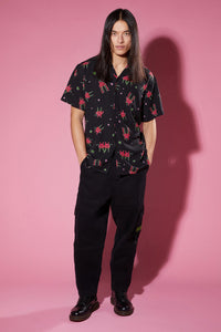Black Friday - Cheeky Cherries SS Shirt - black