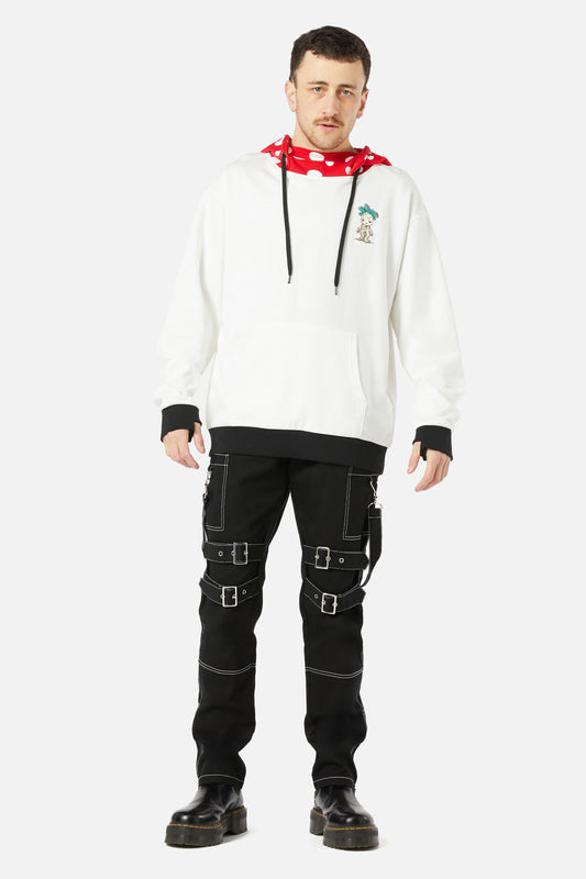 Black Friday - Cutie Mandrake Hoodie - white